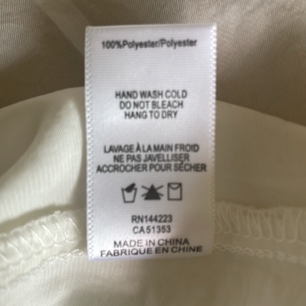 Bishop + Young Cream Blouse M - Picture 6 of 10
